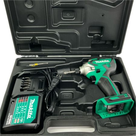 MAKITA マキタ インパクトドライバ  充電器・ケース・ドライバービット付 14.4v 1.5Ah MTD001D グリーン