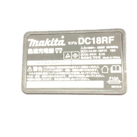 MAKITA マキタ 急速充電器　 DC18RF ブラック