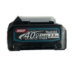 MAKITA  バッテリー　 40v 2.5Ah BL4025 ブラック Sランク