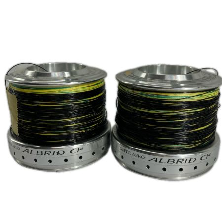 SHIMANO シマノ スピニングリール用替えスプール SHIMANO スーパーエアロアルブリード C14 替スプール2個付