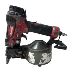 €€ MAKITA マキタ 高圧エア釘打(本体のみ) AN510H レッド Bランク
