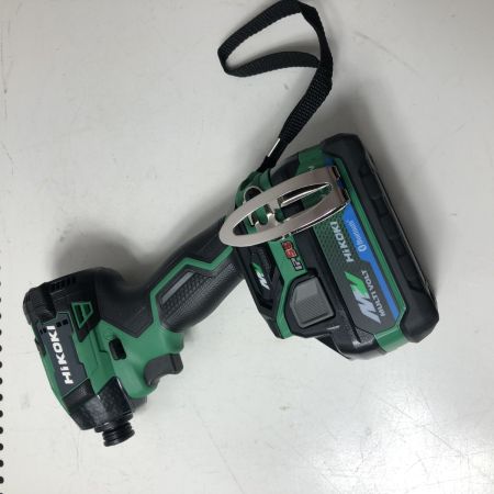 HiKOKI ハイコーキ コードレスインパクトドライバ WH36DD グリーン