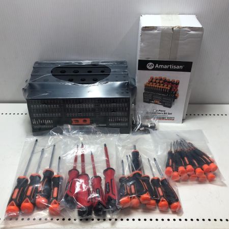 amartisan PROFESSION TOOLS 146-PIECE ｽｸﾘｭｰﾄﾞﾗｲﾊﾞｰﾋﾞｯﾄｾｯﾄ