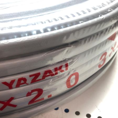 YAZAKI VVFケーブル  3芯 2.0mm×100m