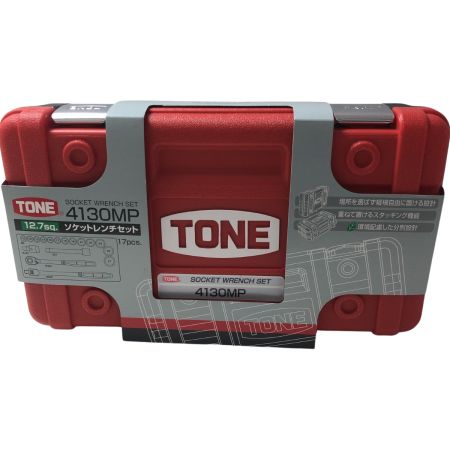 TONE トネ 12.7sq ソケットレンチセット 4130MP