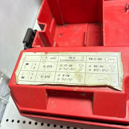 Hilti ヒルティ ハンマドリル ケース付 TE24
