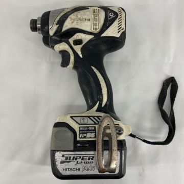 日立工機 インパクトドライバ WH14DBAL2 ホワイト - 中古工具 日立工機 インパクトドライバ WH14DBAL2 ホワイト - 中古工具