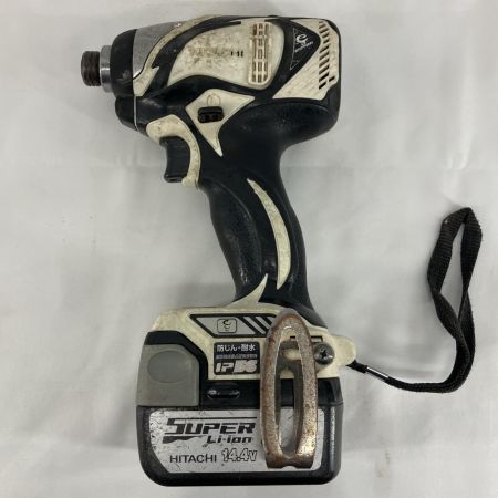 日立工機 インパクトドライバ WH14DBAL2 ホワイト