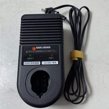 BLACK+DECKER ブラックアンドデッカー ドライバドリル CD431 レッド