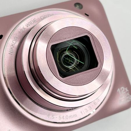  Nikon ニコン デジタルカメラ USBケーブル付 COOLPIX S6600 シルキーピンク