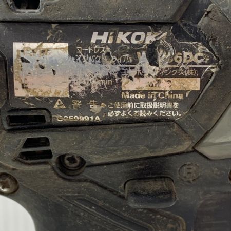 €€ HiKOKI ハイコーキ コードレスインパクトドライバ WH36DC