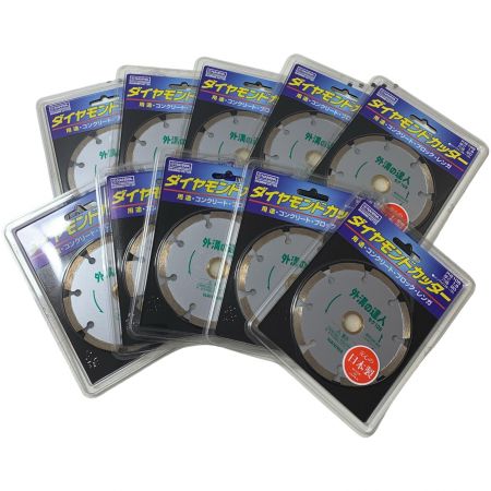 €€  NANIWA ダイヤモンドカッター　外構の達人　SD105　10枚セット