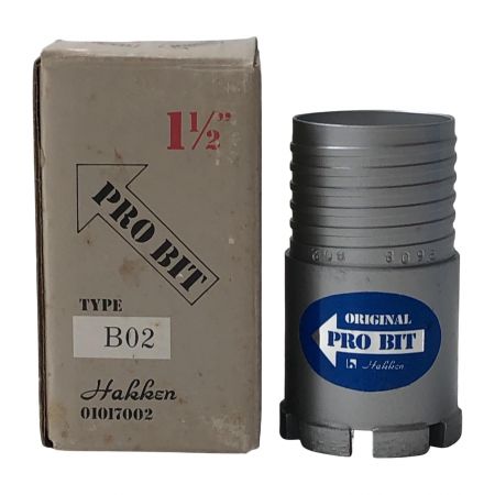 €€ Hakken ビット PRO BIT 1 1/2 B02