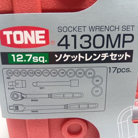 TONE トネ 工具 ハンドツール ツールBOX 未使用品(S) ケース付 4130MP レッド