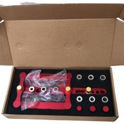 €€ SOYAN ドリルガイド穴ケア木工用(本体のみ) レッド Sランク