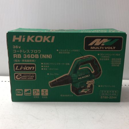 HiKOKI ハイコーキ コードレスブロワ RB36DB(NN)
