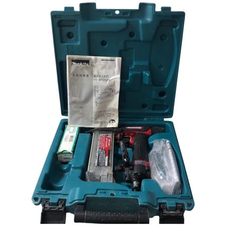 MAKITA マキタ 高圧仕上釘打 AF552H レッド