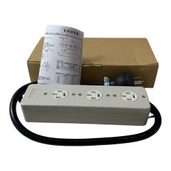 明工社 　接地3P20A　3コロタップ　MR2929 Aランク