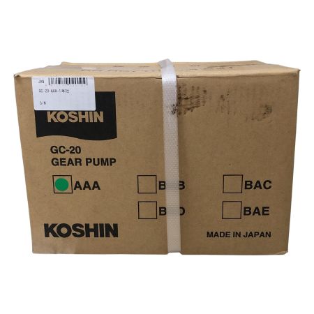 KOSHIN ギヤーポンプ GC-20