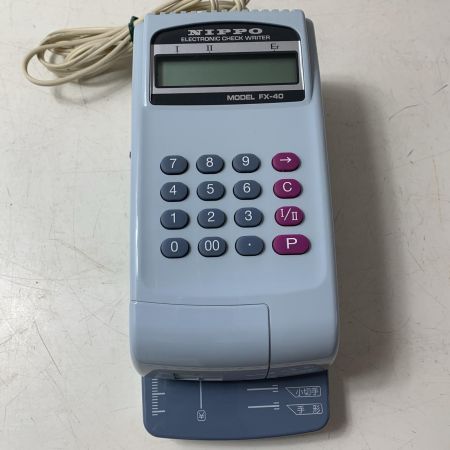 NIPPO 電子チェックライター FX-40