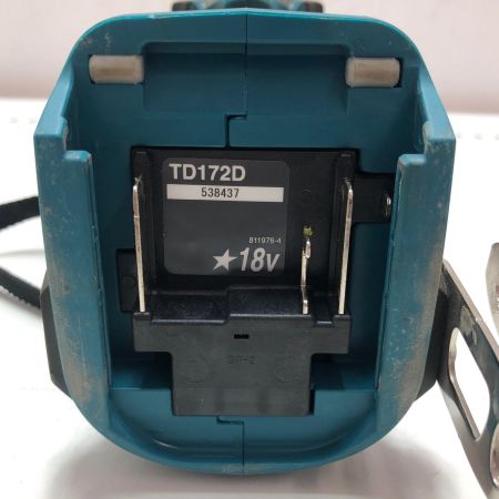 MAKITA マキタ 充電式インパクトドライバ TD172D