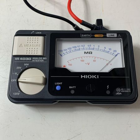 HIOKI アナログメグオームハイテスタ(絶縁抵抗計) IR4030