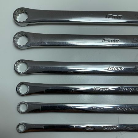 Snap-on スナップオン ロングリーチストレートメガネ 6本セット XDHFM8-17ｍｍ