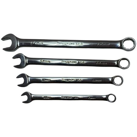 Snap-on スナップオン コンビネーションレンチ　4本セット SOEXM10-17ｍｍ