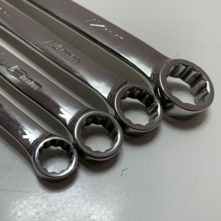 Snap-on スナップオン コンビネーションレンチ　4本セット SOEXM10-17ｍｍ