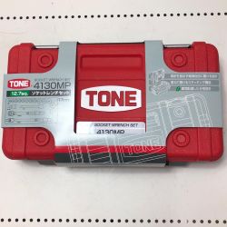 TONE トネ ソケットレンチセット 4130MP レッド Sランク