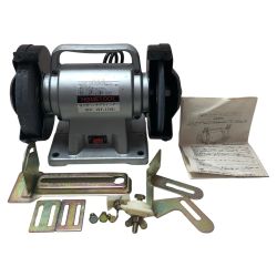 hometool 強力型ベンチグラインダー HT-150G シルバー Bランク