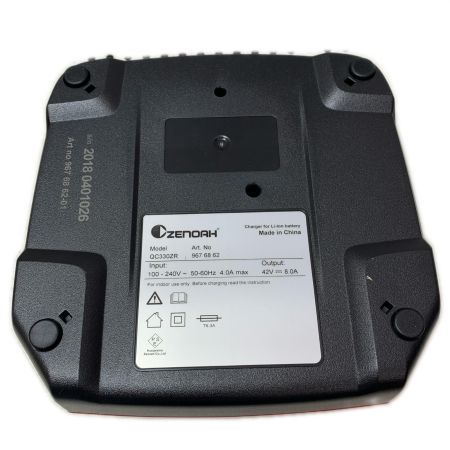 ZENOAH バッテリー充電器 QC330ZR