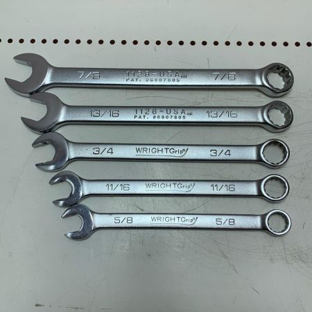 WRIGHT TOOL コンビネーションレンチセット