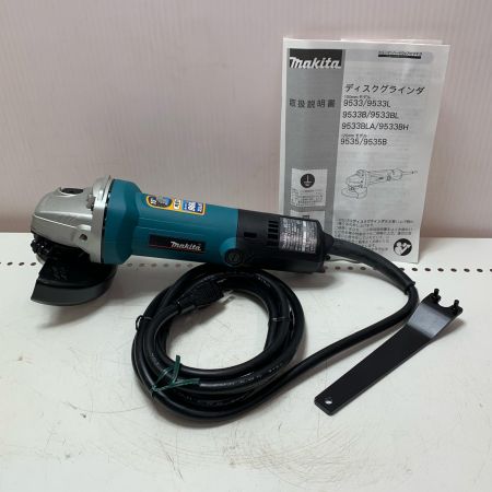 MAKITA マキタ 100mm ディスクグラインダ 9533BH グリーン