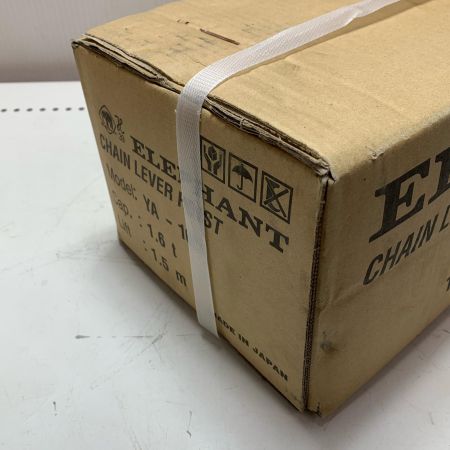 ZOJIRUSHI CORPORATION 象印 チェーンレバーホイスト 1.6ｔ YA-160