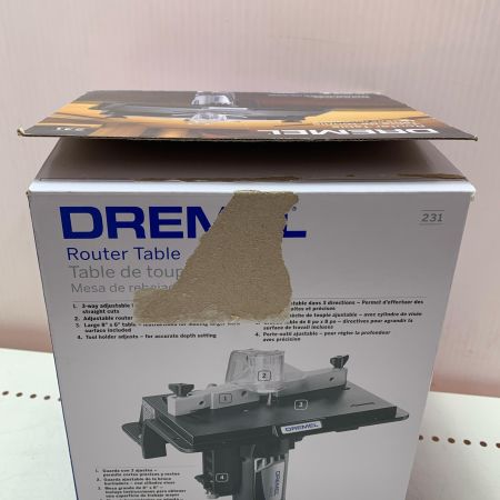 DREMEL ルーターテーブル 231 ブラック