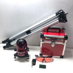ALIEN レーザー墨出し器 ケース付 三脚セット RA-06 レッド Aランク