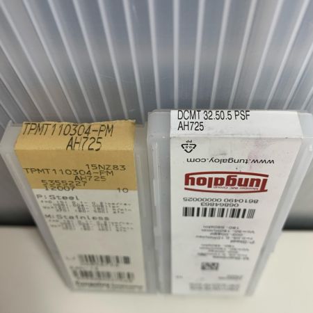 tungloy  ねじ切りチップ 2セット