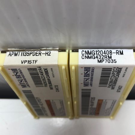 MITSUBISHI ねじ切りチップ 5セット