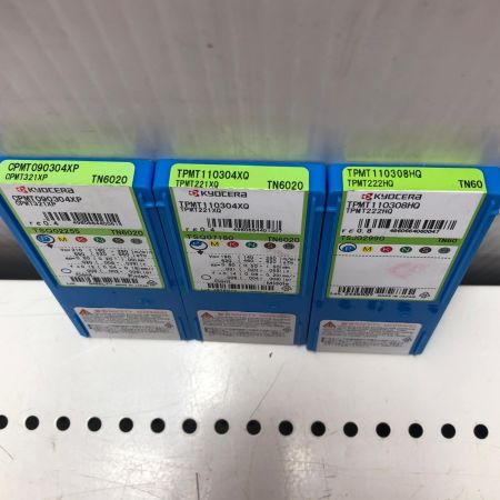 KYOCERA ねじ切りチップ9セット