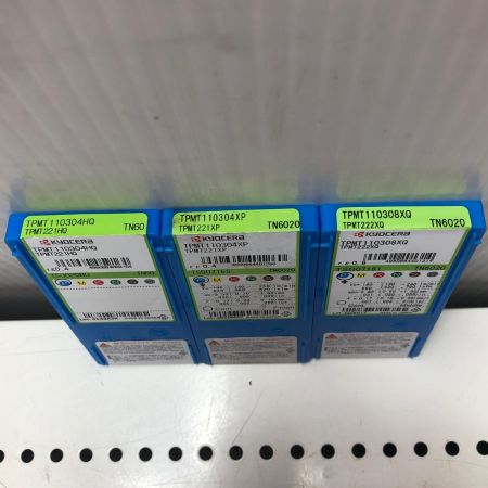 KYOCERA ねじ切りチップ9セット