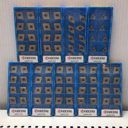 KYOCERA キョウセラ KYOCERA ねじ切りチップ9セット