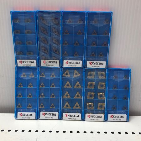 KYOCERA ねじ切りチップ9セット