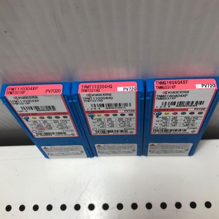 KYOCERA ねじ切りチップ9セット