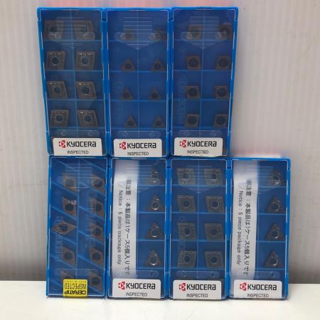 KYOCERA ねじ切りチップ 7セット