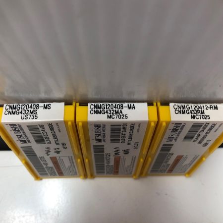 MITSUBISHI ねじ切りチップ6セット