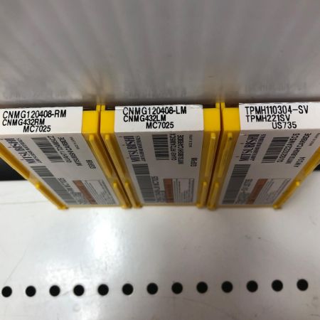 MITSUBISHI ねじ切りチップ6セット