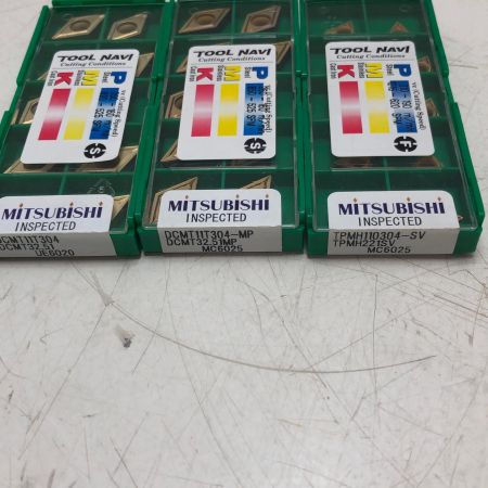 MITSUBISHI ねじ切りチップ8セット