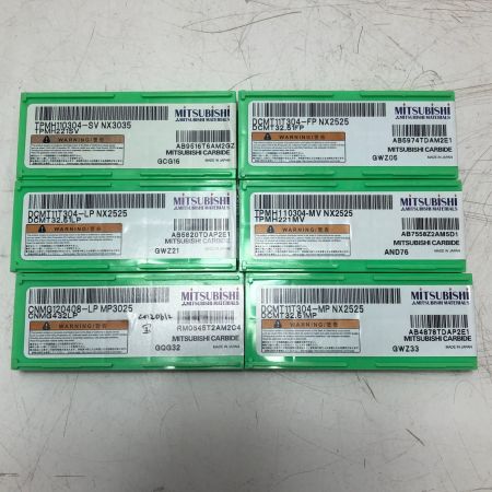 MITSUBISHI ねじ切りチップ まとめ売り 6セット