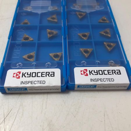 KYOCERA TPMT110304XP ねじ切りチップ2セット